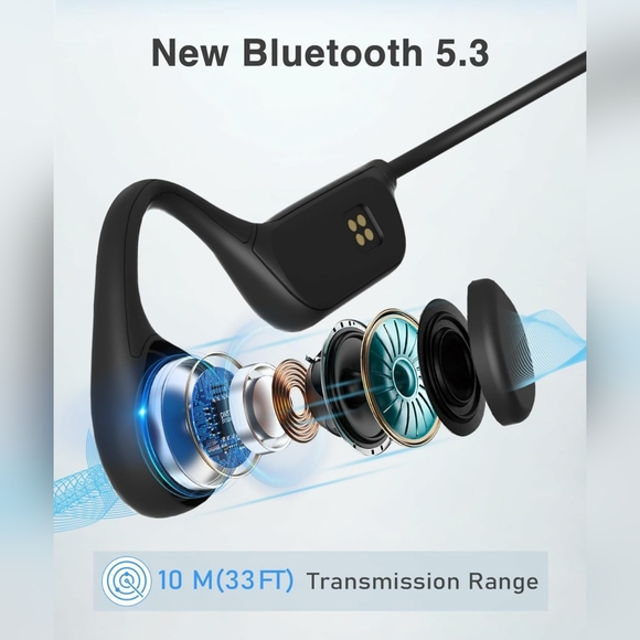 Hamuti Open Ear Bone Conduction Headphone - Picture 2 of 6